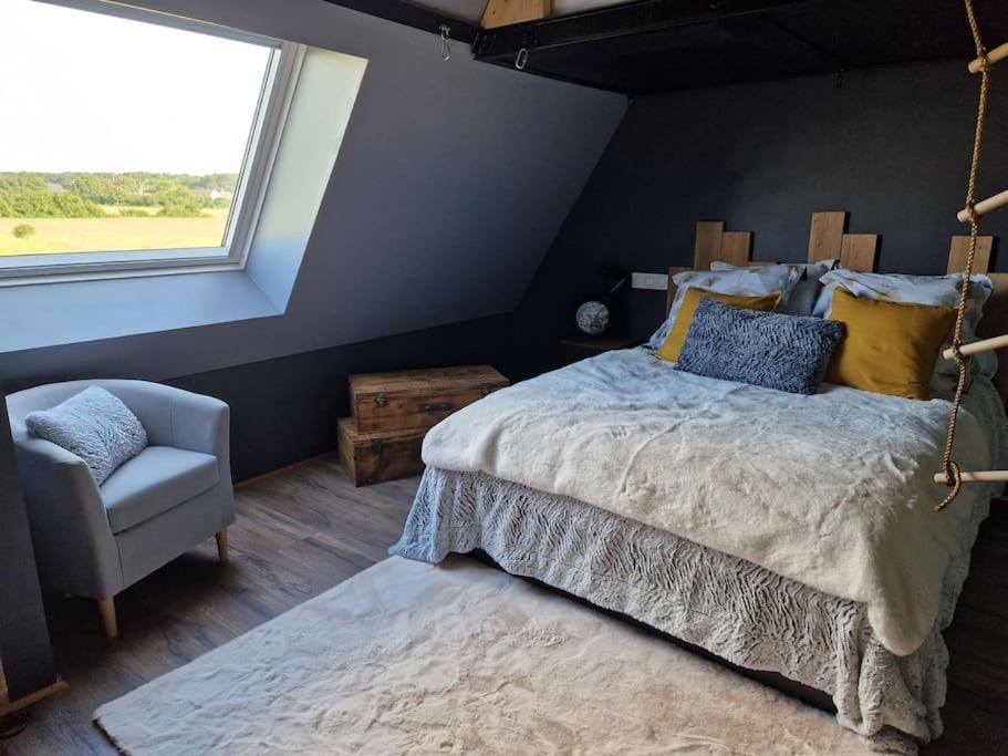 Chalet Industriel Avec Filet Et Spa Sorigny 외부 사진